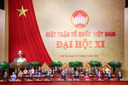 Khai mạc trọng thể Đại hội đại biểu toàn quốc Mặt trận Tổ quốc Việt Nam lần thứ XI nhiệm kỳ 2026 - 2031